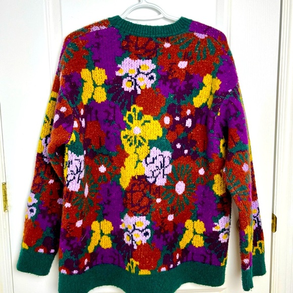 Twik Large colourful flowers sweater - Picture 2 of 5